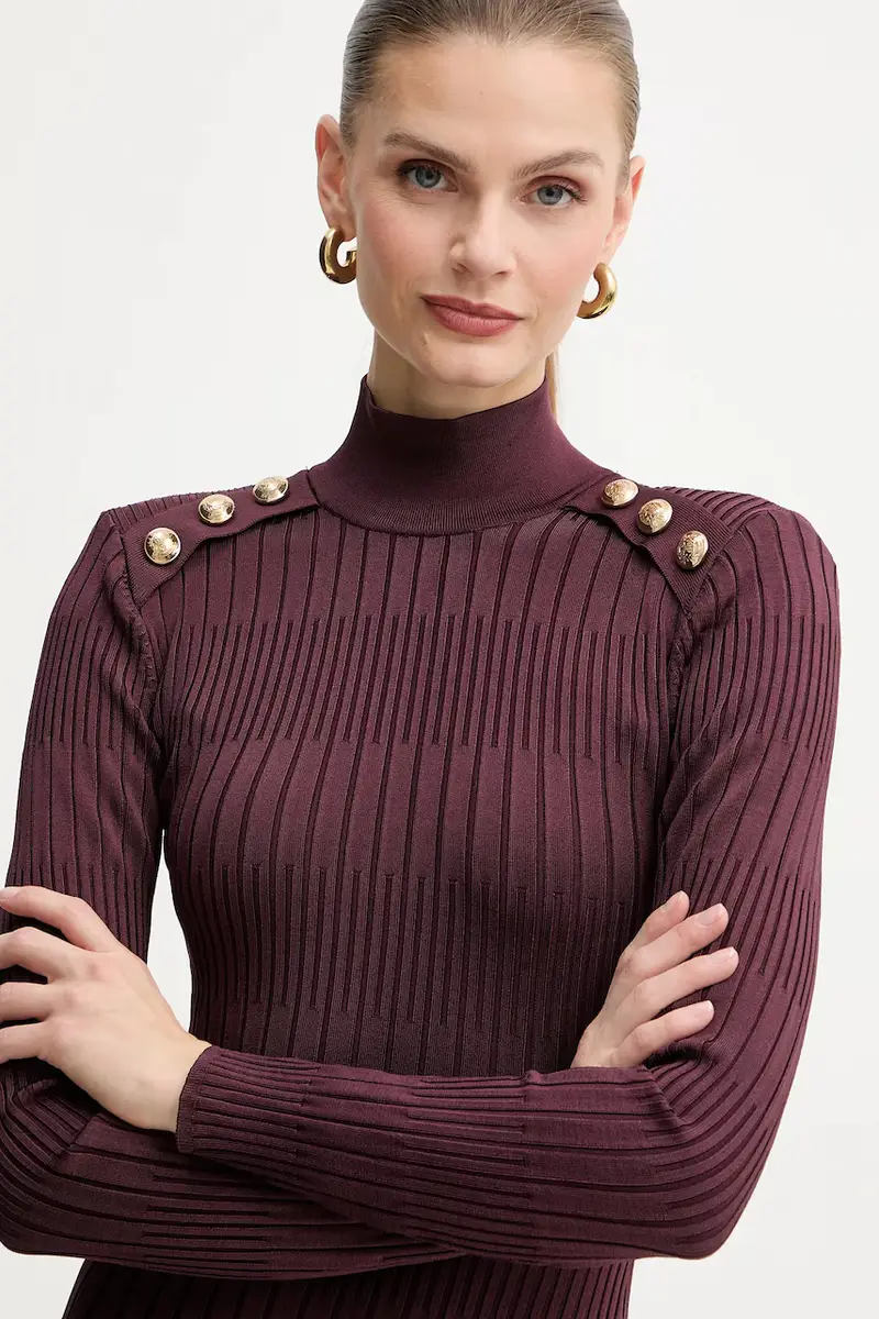 vestito JANET colore granata 5BGK52 5881Z miniatura 4