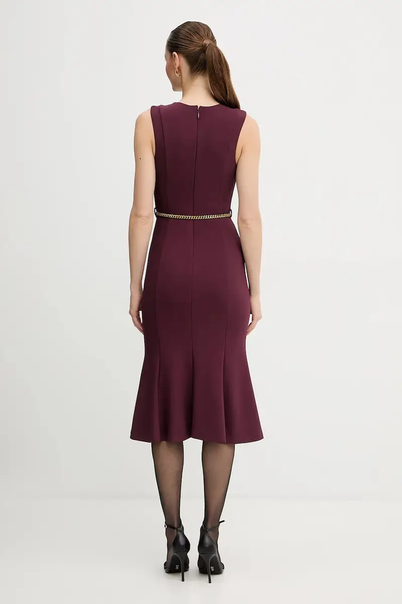 vestito LIA colore granata 5BGK20 6302A miniatura 2