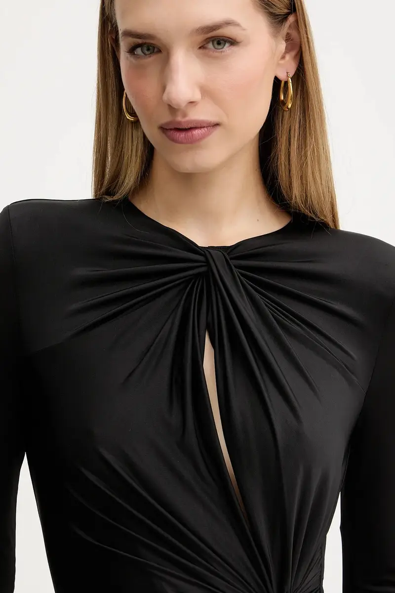 vestito OLIVIA colore nero 5BGK22 6259A miniatura 4