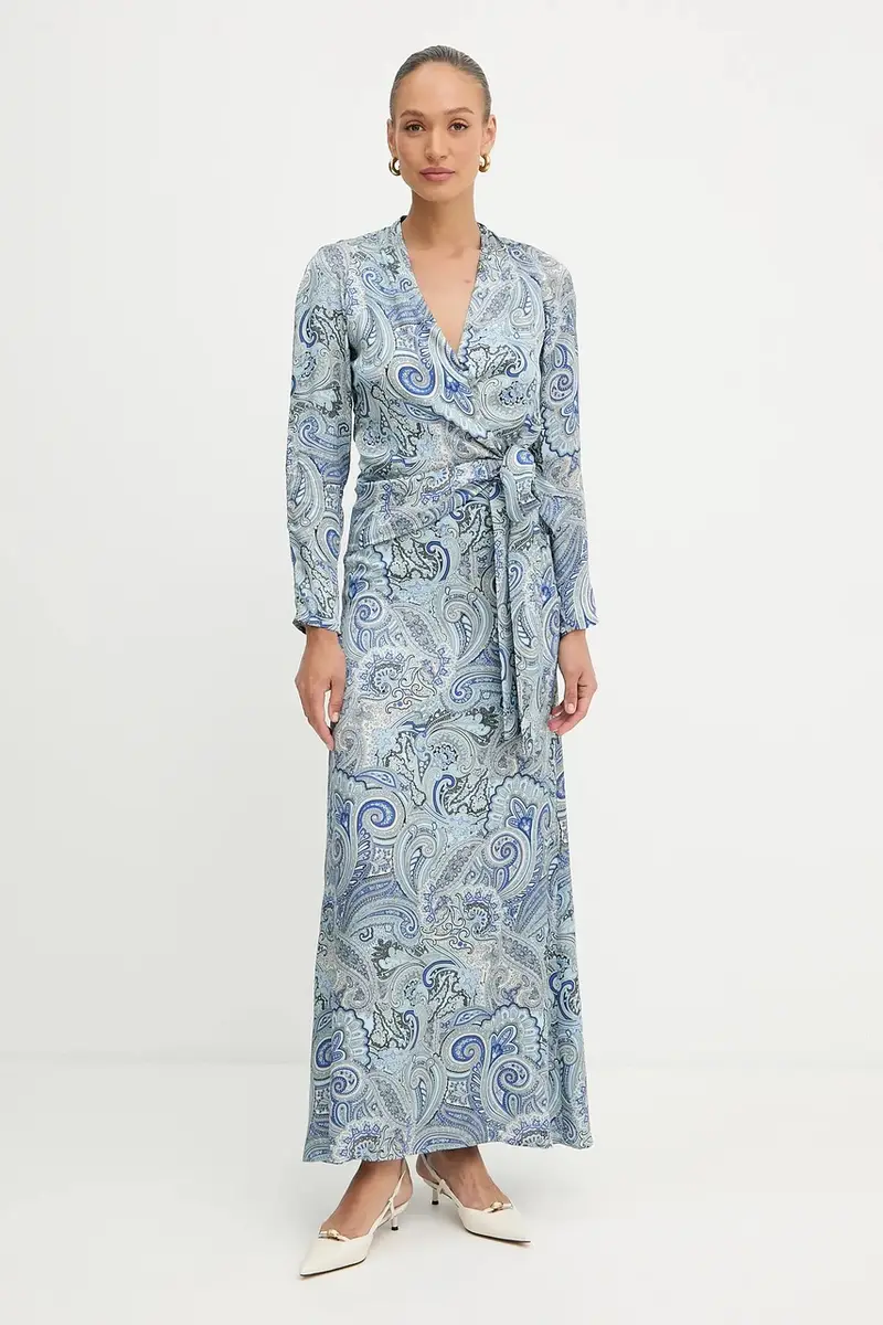 camicetta ALANIS donna colore blu 5YGH11 7298A miniatura 2