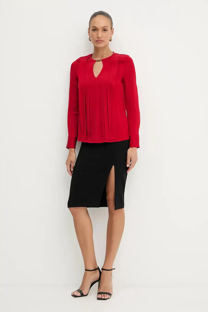 camicetta ANITA donna colore rosso 5YGH14 7356A miniatura 2