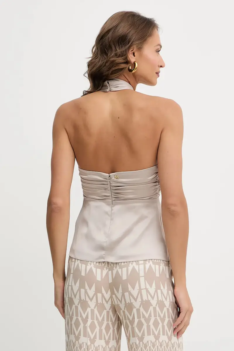 camicetta ARETHA donna colore beige 5YGH00 7246A miniatura 3