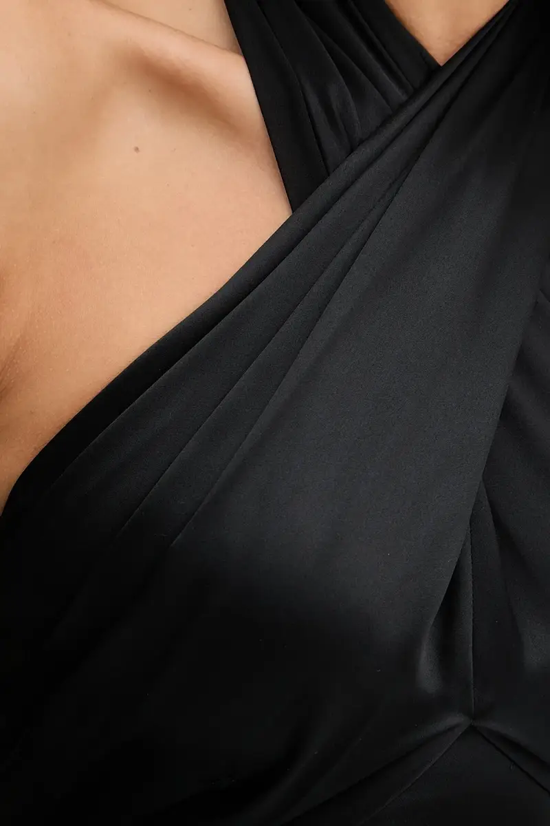 camicetta ARETHA donna colore nero 5YGH00 7246A miniatura 5