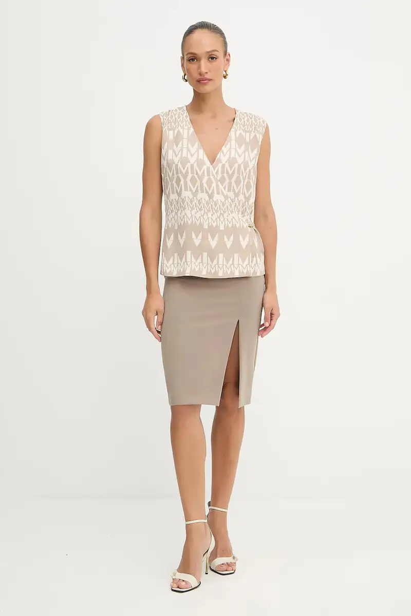 camicetta BRITNEY donna colore beige 5YGH09 7352A miniatura 2