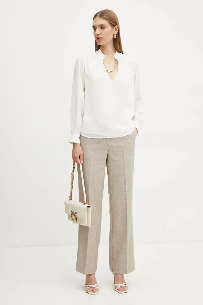 camicetta GRETA donna colore beige 5RGH05 7142A miniatura 2