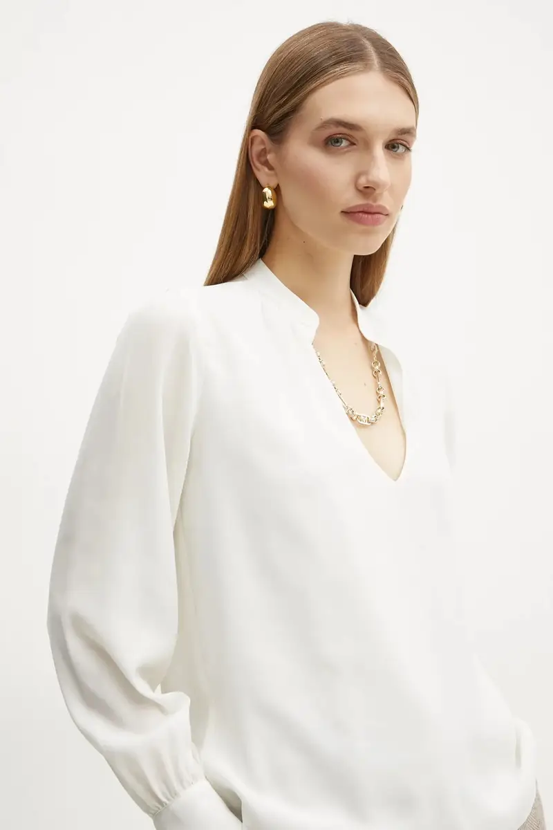 camicetta GRETA donna colore beige 5RGH05 7142A miniatura 4