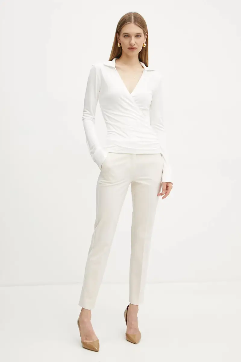 camicetta ILARY donna colore beige 5RGP00 6295A miniatura 2