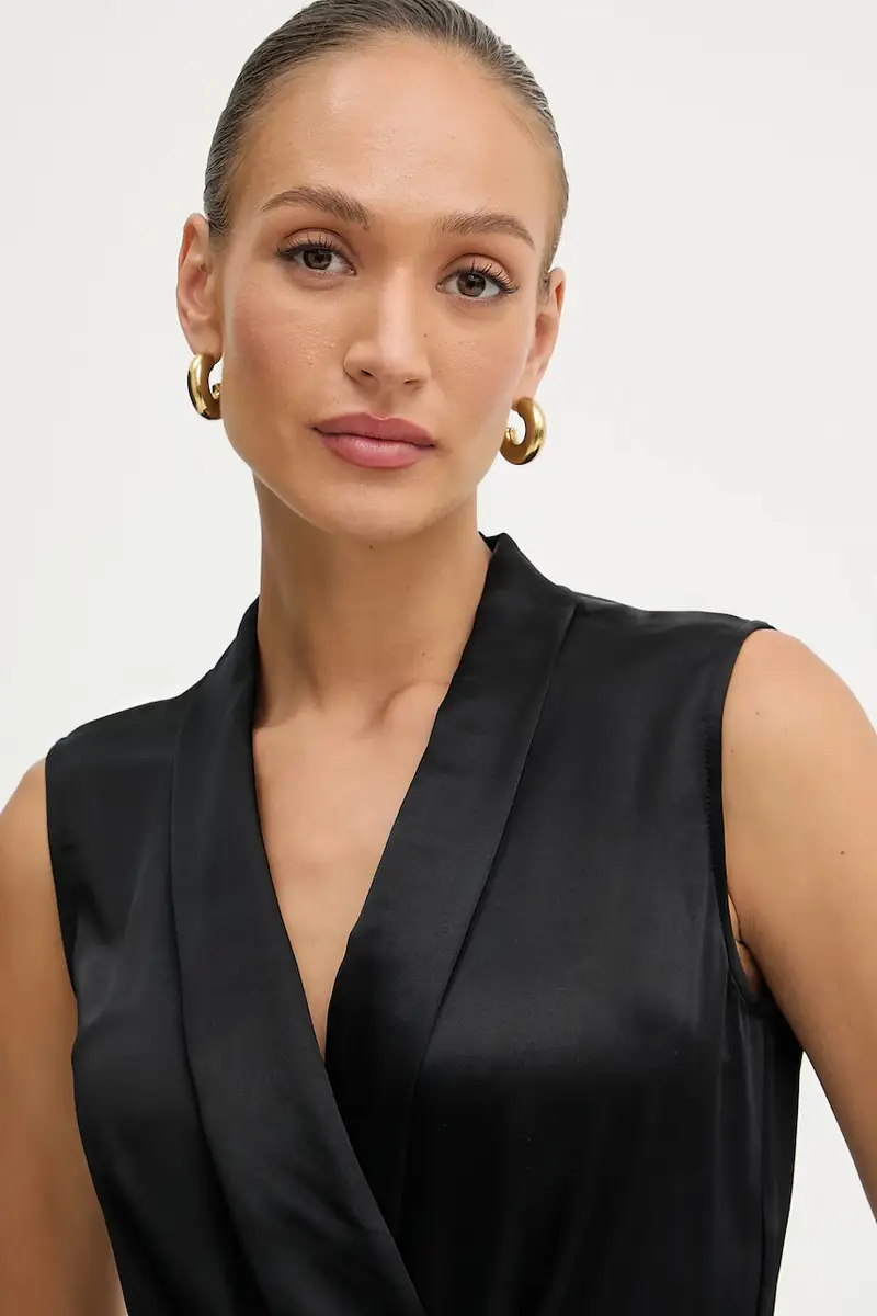 camicetta IVA donna colore nero 5YGH15 7350A miniatura 4