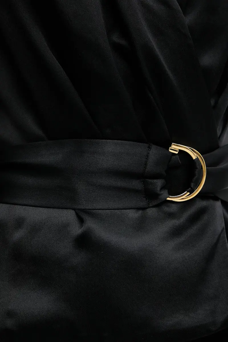 camicetta IVA donna colore nero 5YGH15 7350A miniatura 5