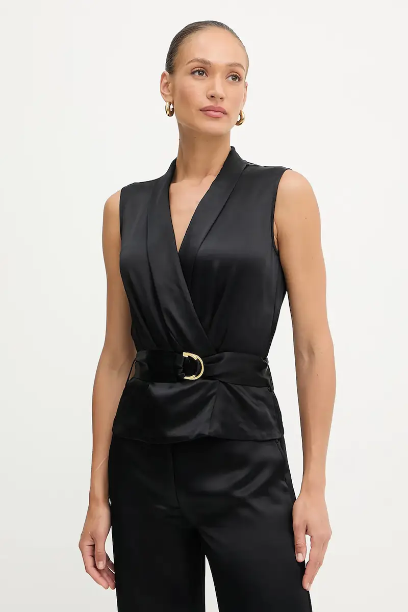 camicetta IVA donna colore nero 5YGH15 7350A