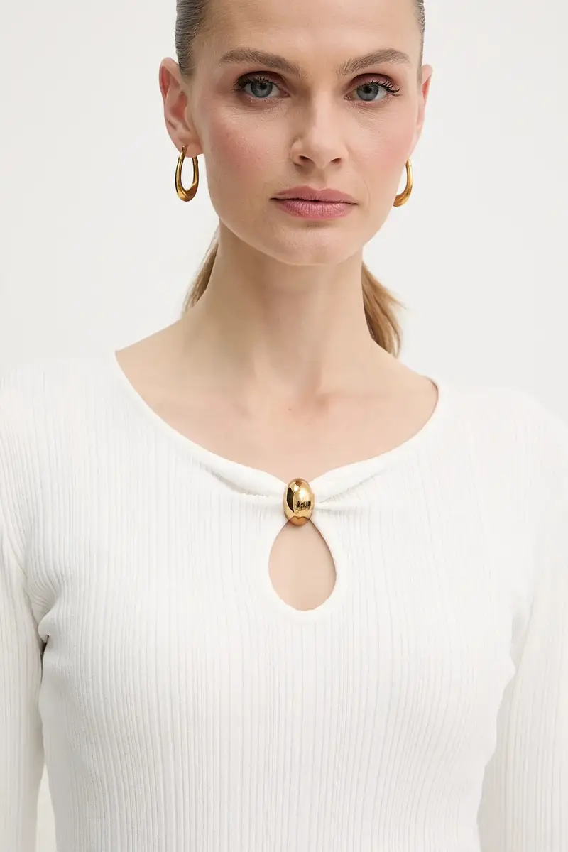 camicetta KATHLEEN donna colore bianco 5YGR29 5875Z miniatura 4