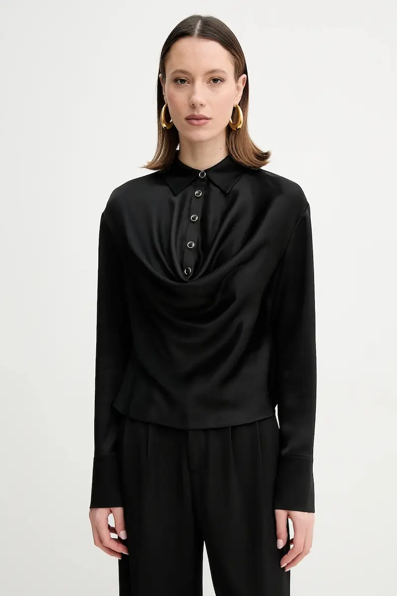 camicetta LINDA donna colore nero 5GGH01 7246A