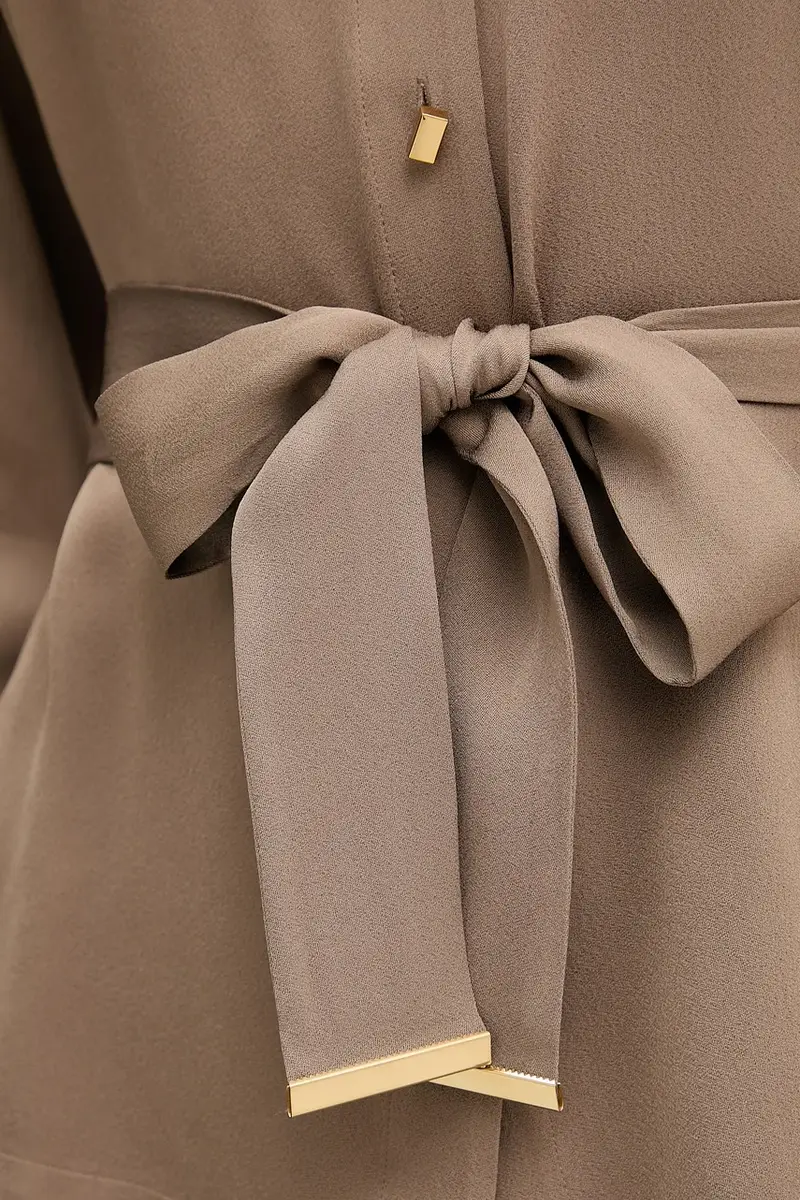 camicia ANITA donna colore marrone 5YGH13 7356A miniatura 5