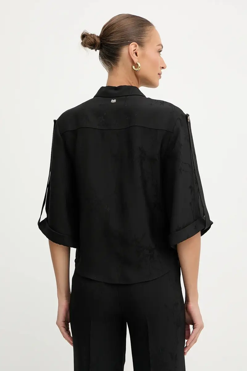 camicia WHITNEY donna colore nero 5YGH02 7337A miniatura 3