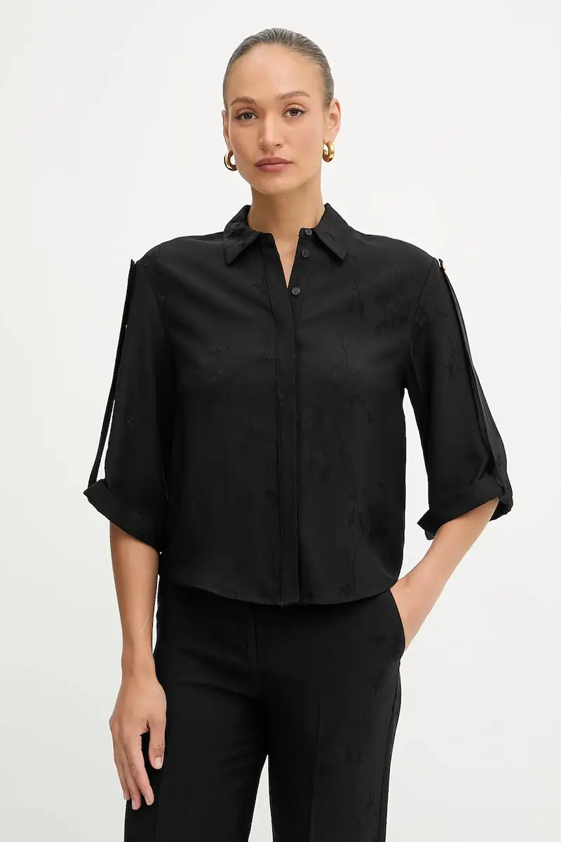 camicia WHITNEY donna colore nero 5YGH02 7337A