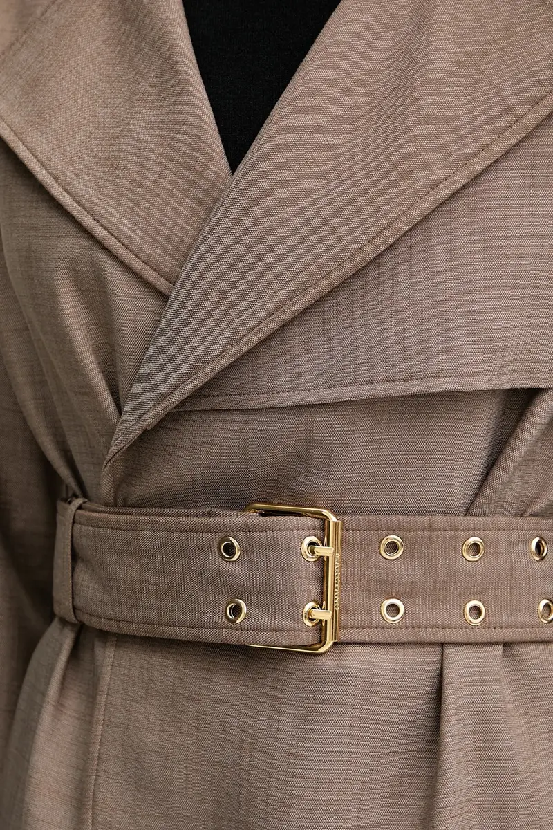 cappotto CHRISTINA colore beige 5YGL05 7343A miniatura 5