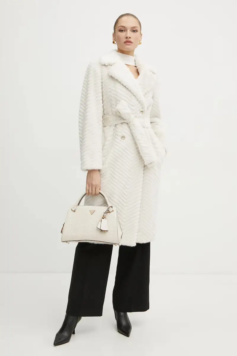 cappotto CLAIRE donna colore beige 4BGL33 7206A miniatura 2