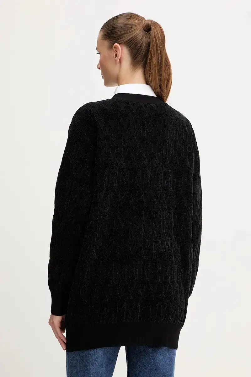 Marciano Guess Cardigan Donna Nero 3649177 miniatura 3