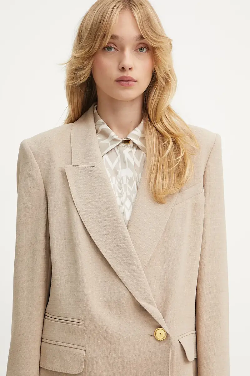 giacca ARIANA colore beige 5YGN15 7341A miniatura 4