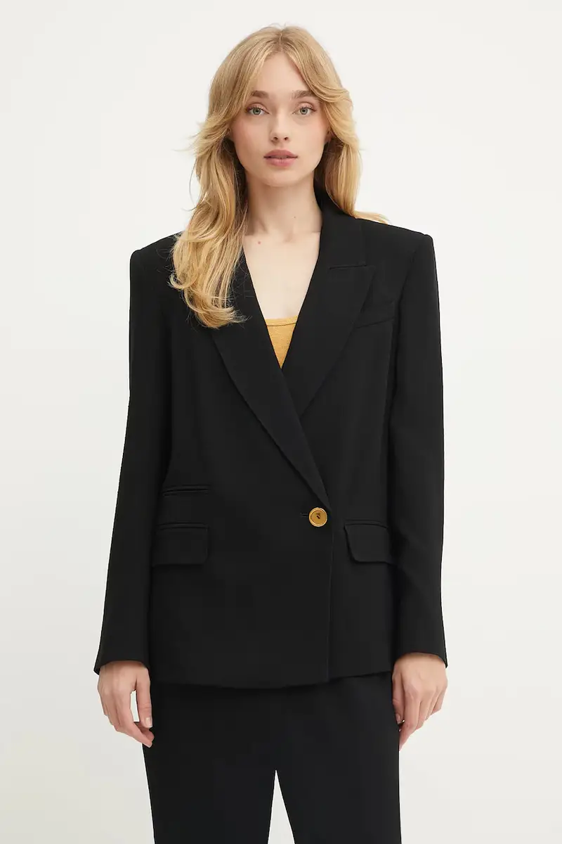 giacca ARIANA colore nero 5YGN15 7341A