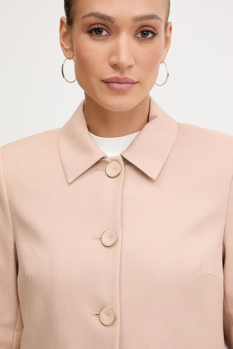 giacca CHRISTINA colore beige 5YGL06 7343A miniatura 4