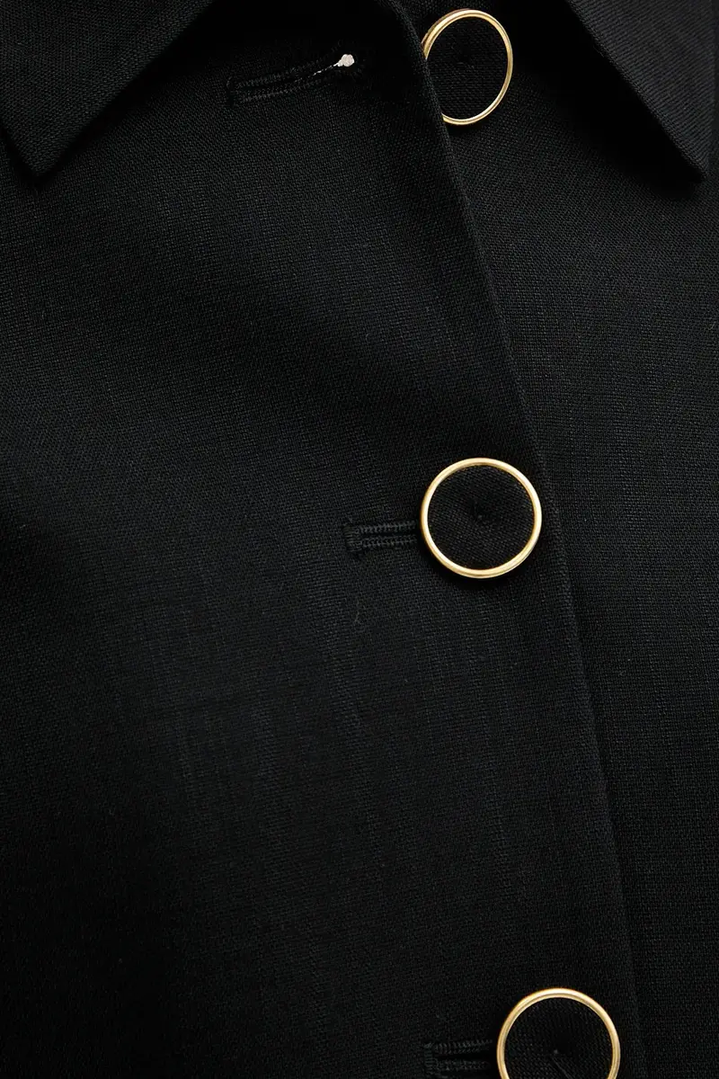 giacca CHRISTINA colore nero 5YGL06 7343A miniatura 5