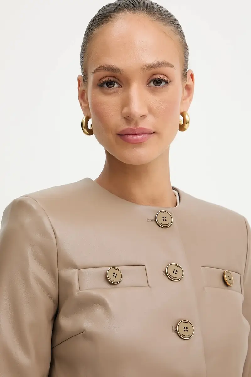 giacca FERGIE colore marrone 5YGL18 7363A miniatura 4