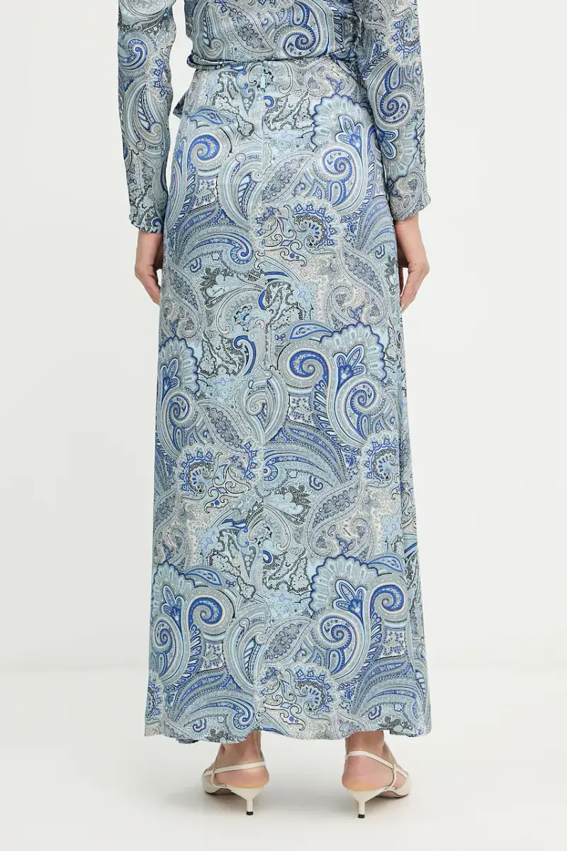 gonna ALANIS colore blu 5YGD22 7298A miniatura 3