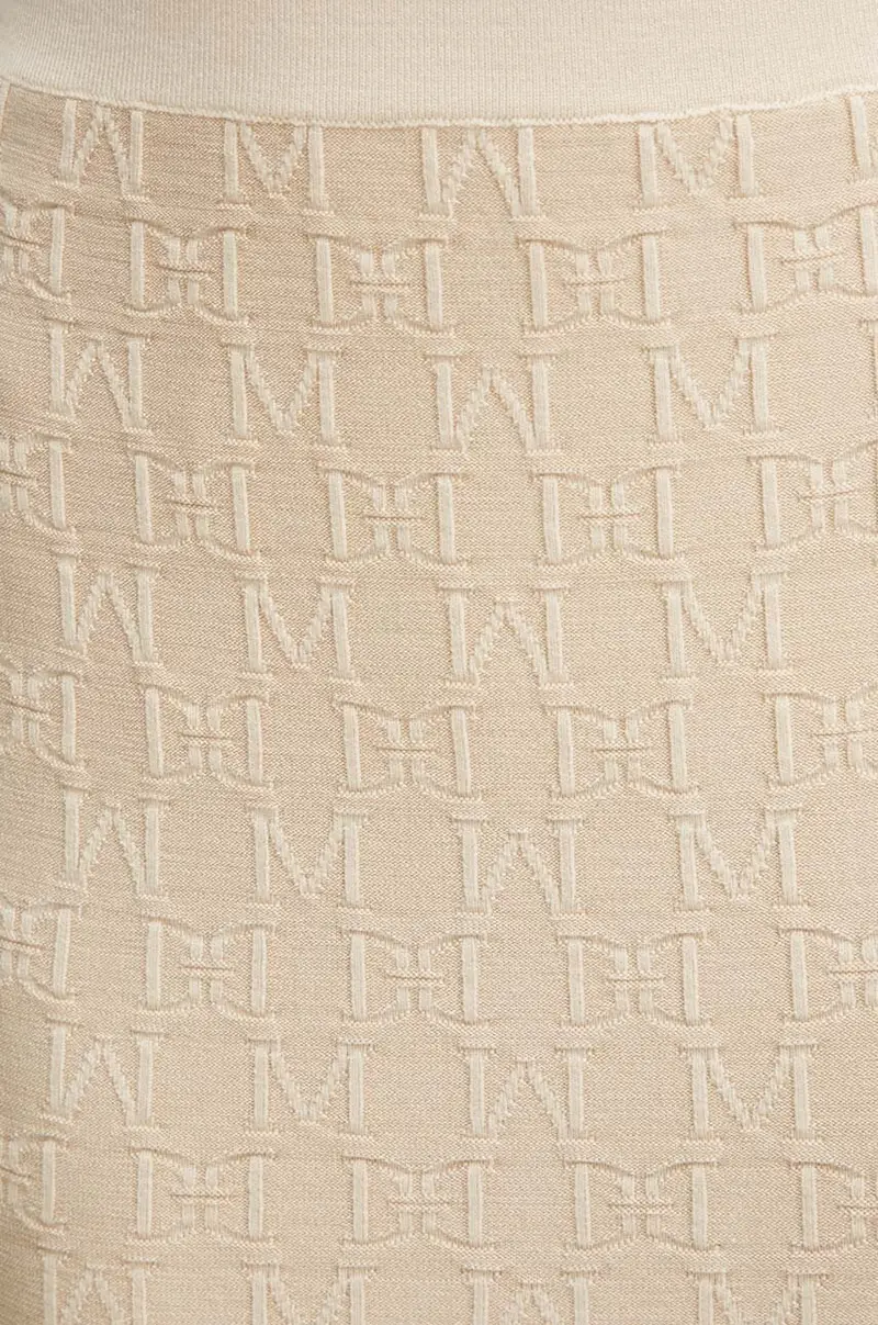 gonna MARTI colore beige 4YGD23 5718Z miniatura 5