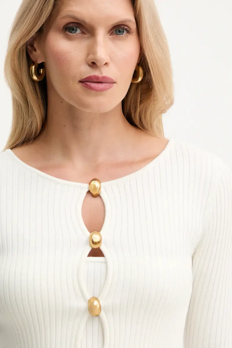 maglione AGATHE donna colore beige 5BGR44 5891Z miniatura 4