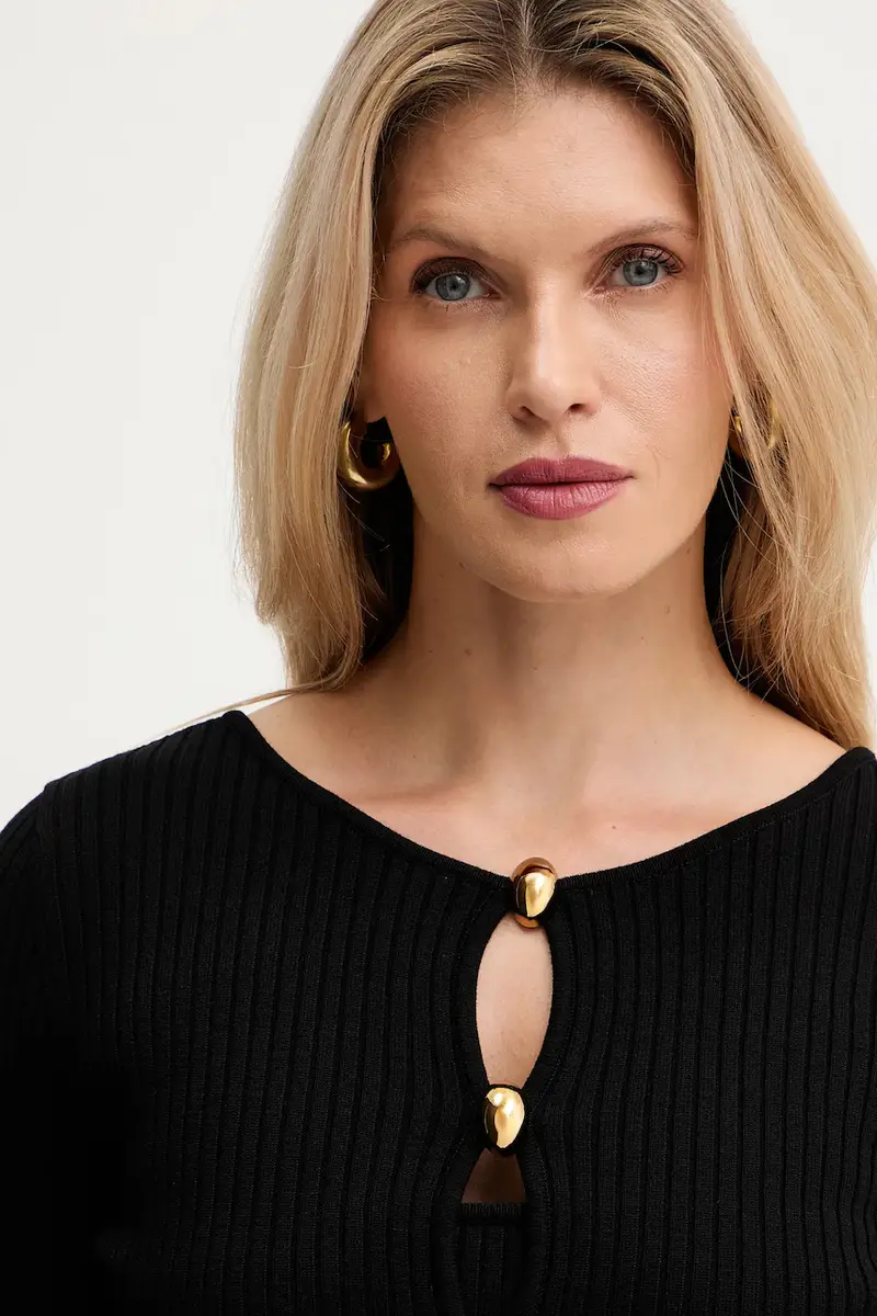 maglione AGATHE donna colore nero 5BGR44 5891Z miniatura 4