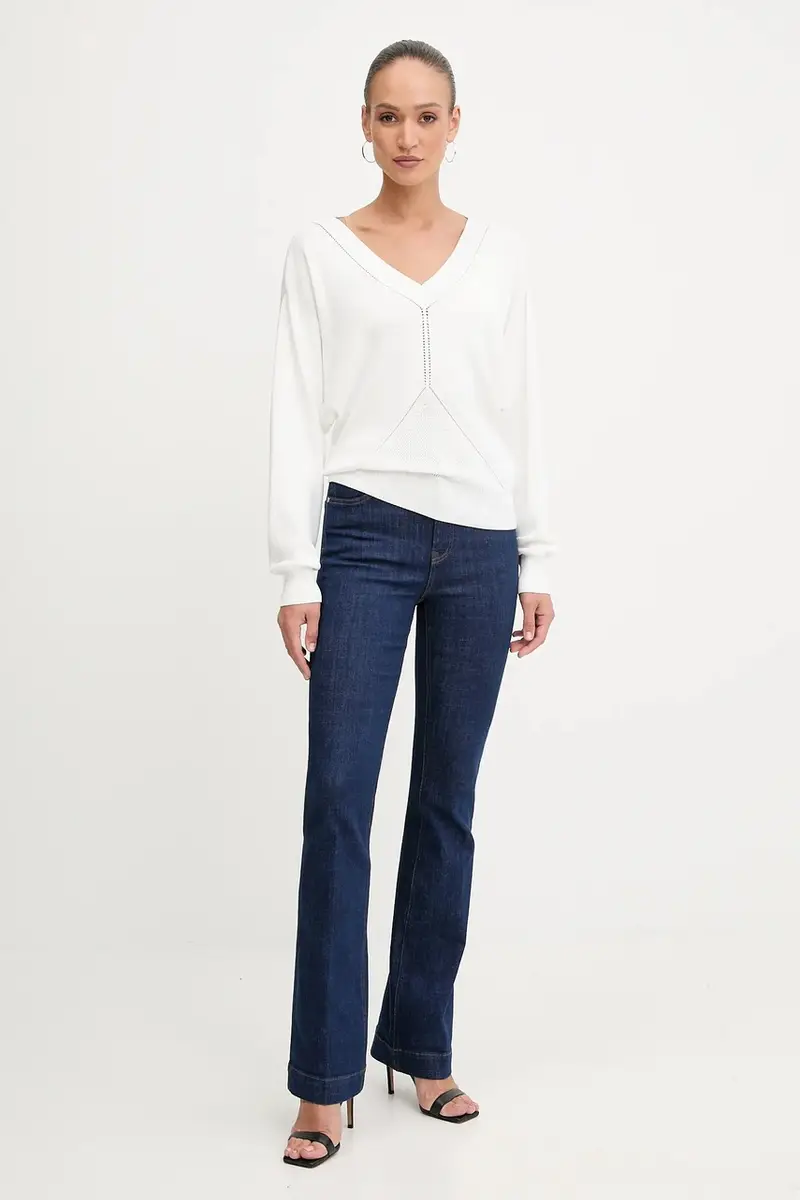 maglione COURTNEY donna colore bianco 5YGR04 5876Z miniatura 2