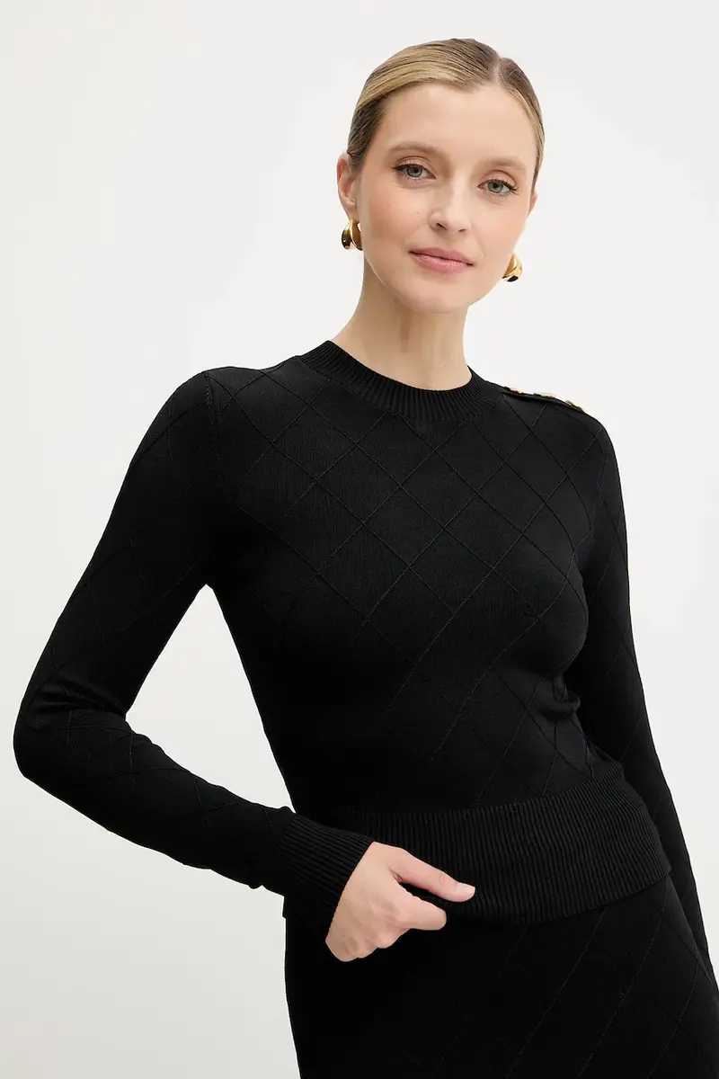 maglione MILEY donna colore nero 5YGR11 5036Z miniatura 4