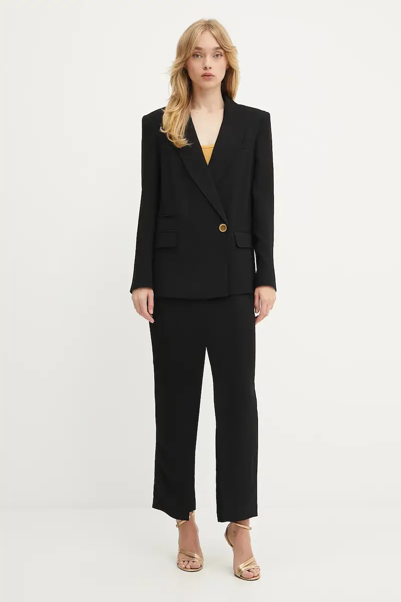 pantaloni ARIANA donna colore nero 5YGB06 7341A miniatura 2