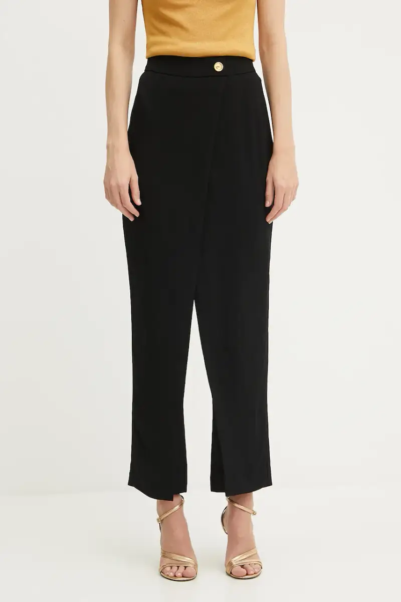 pantaloni ARIANA donna colore nero 5YGB06 7341A