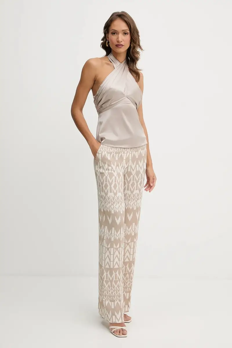 pantaloni BRITNEY donna colore beige 5YGB21 7352A miniatura 2