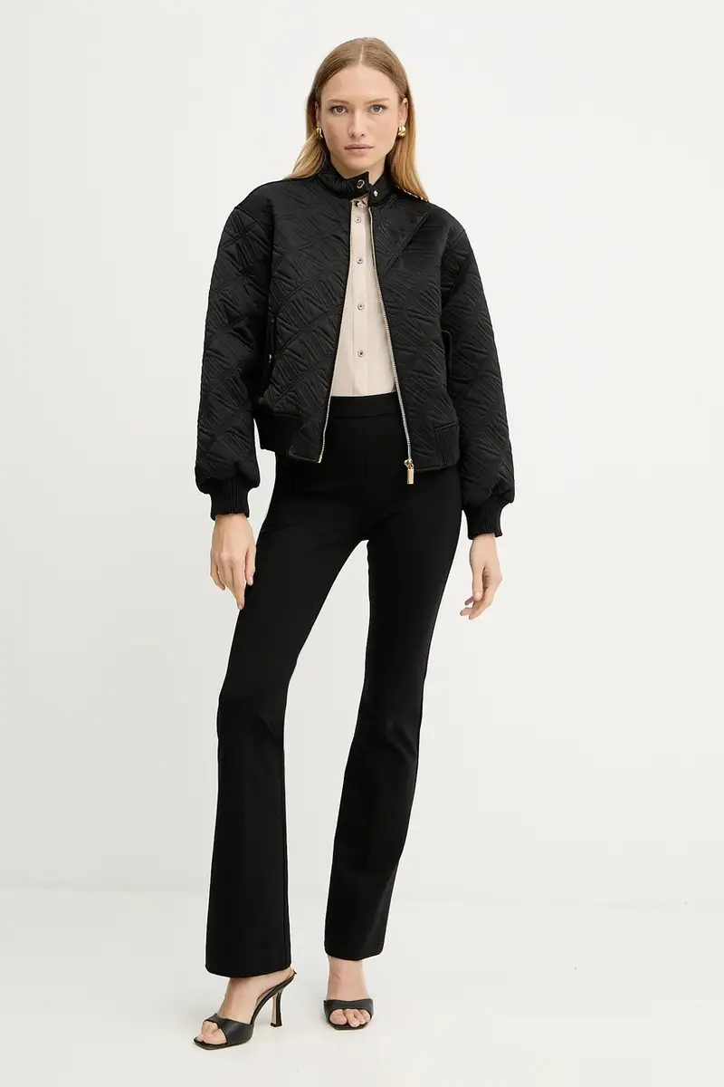 pantaloni GWEN donna colore nero 5YGB10 7160A miniatura 2