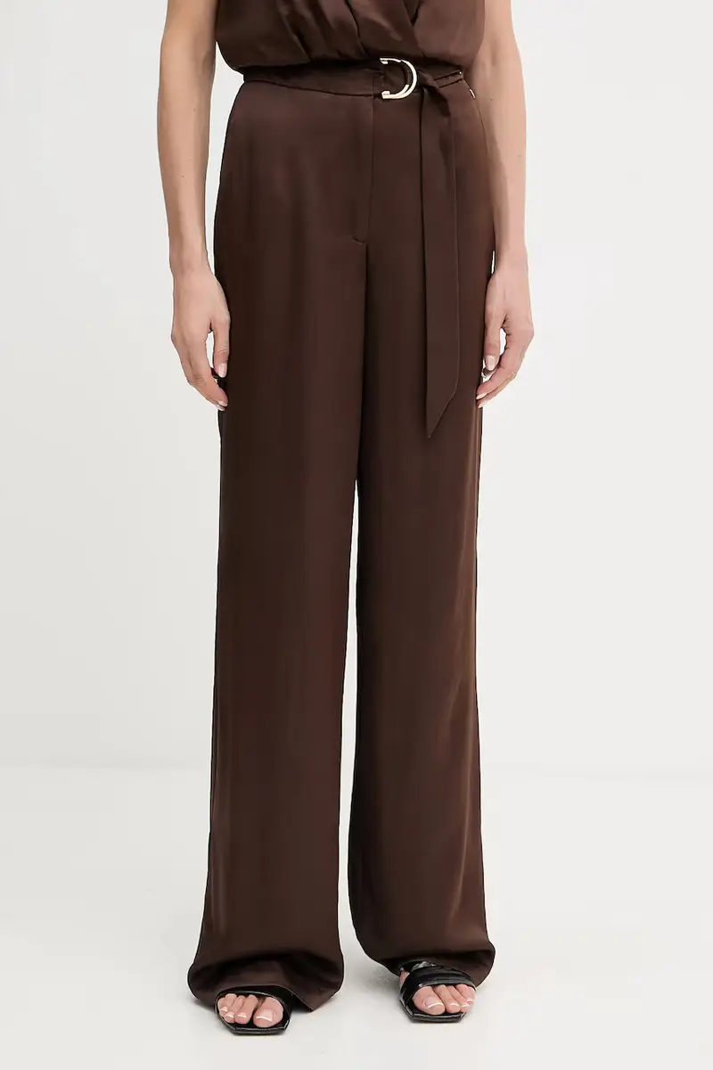 pantaloni IVA donna colore marrone 5YGB17 7350A
