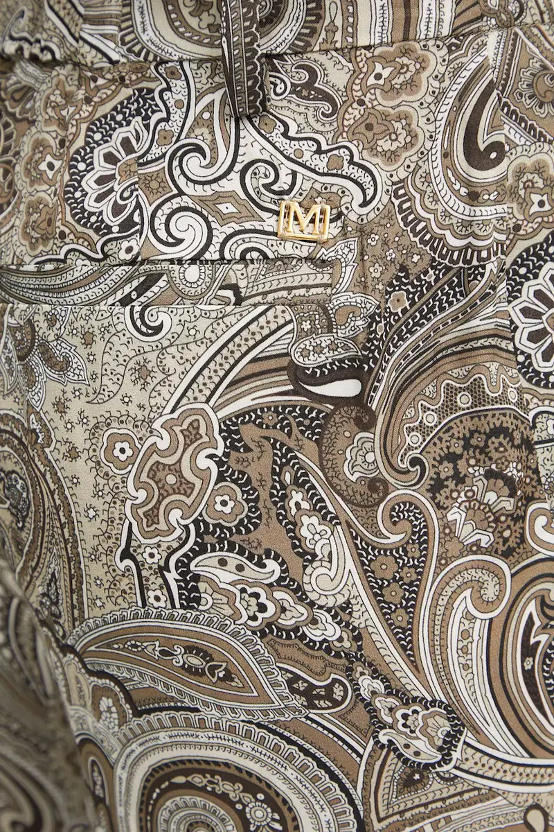 pantaloni LOREDANA donna colore marrone 5YGB24 7298A miniatura 4