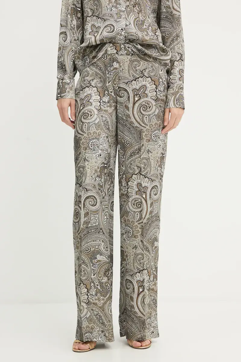 pantaloni LOREDANA donna colore marrone 5YGB24 7298A