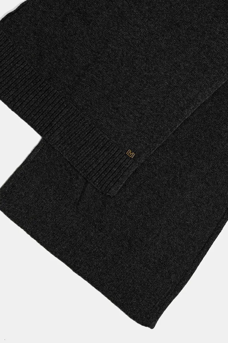 scialle con lana AFRAH colore grigio 5BGZ14 5893Z miniatura 2