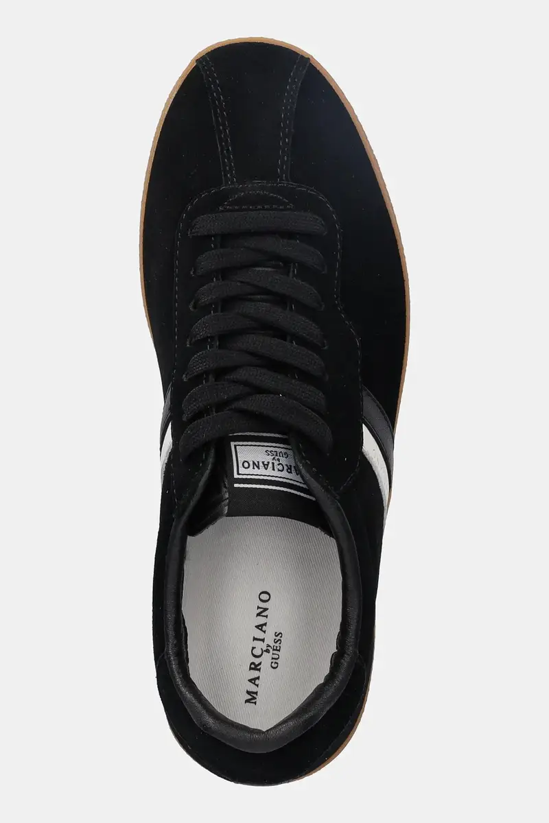 sneakers in camoscio donna colore nero 5YGZ39 7369A miniatura 4