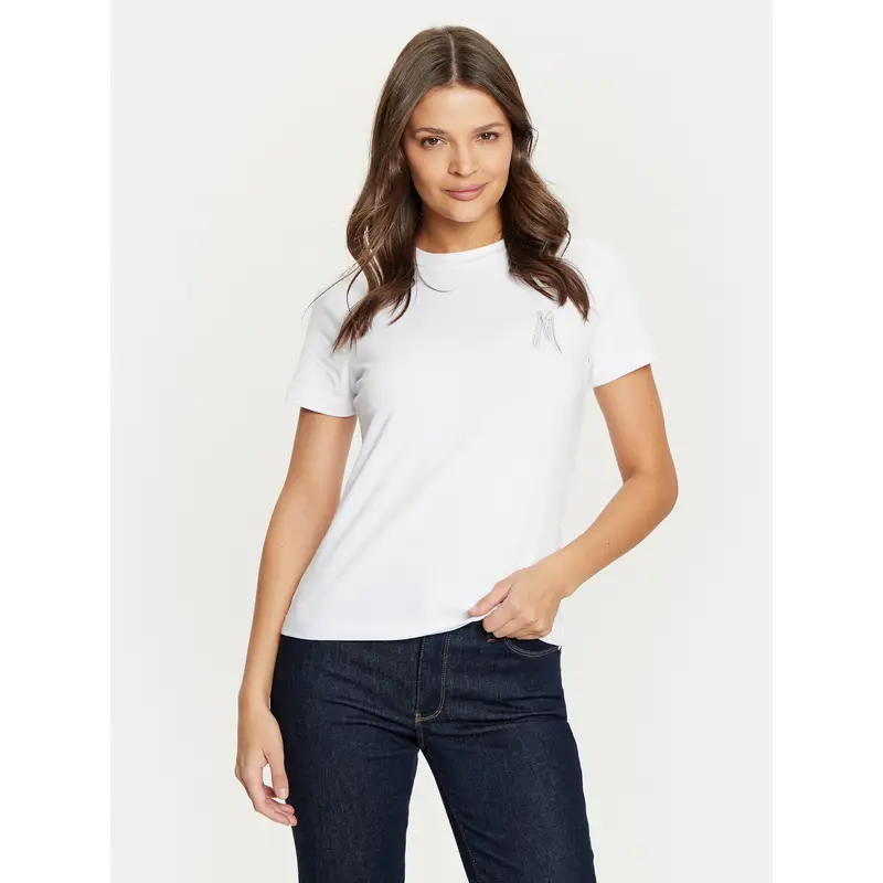 T-shirt 4BGI15 6008A Bianco Regular Fit