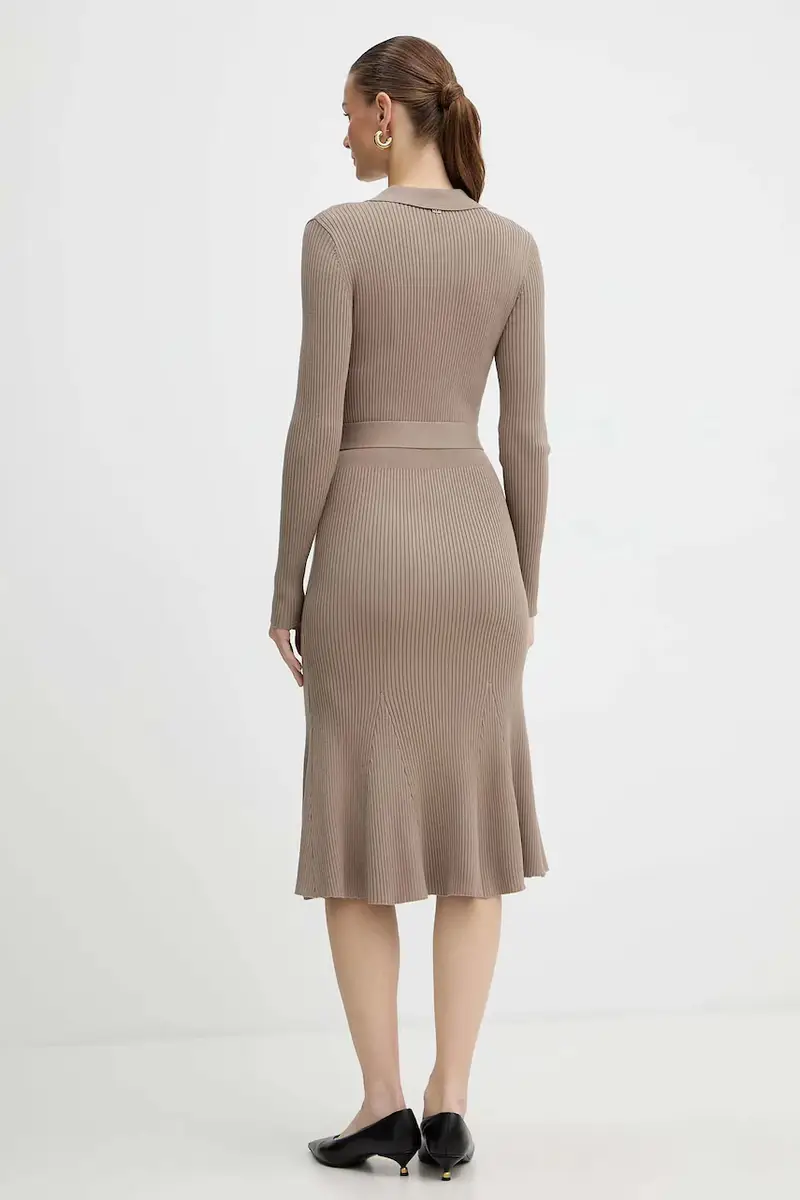 vestito AGATHE colore beige 5BGK07 5891Z miniatura 2