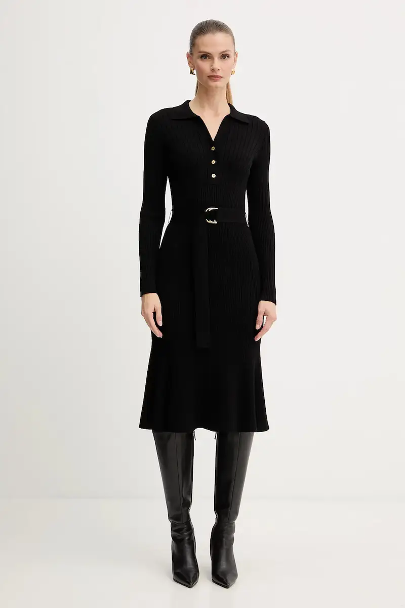 vestito AGATHE colore nero 5BGK07 5891Z