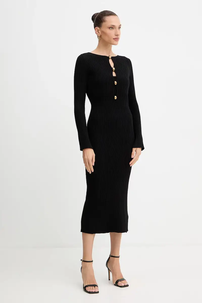 vestito AGATHE colore nero 5BGK55 5891Z