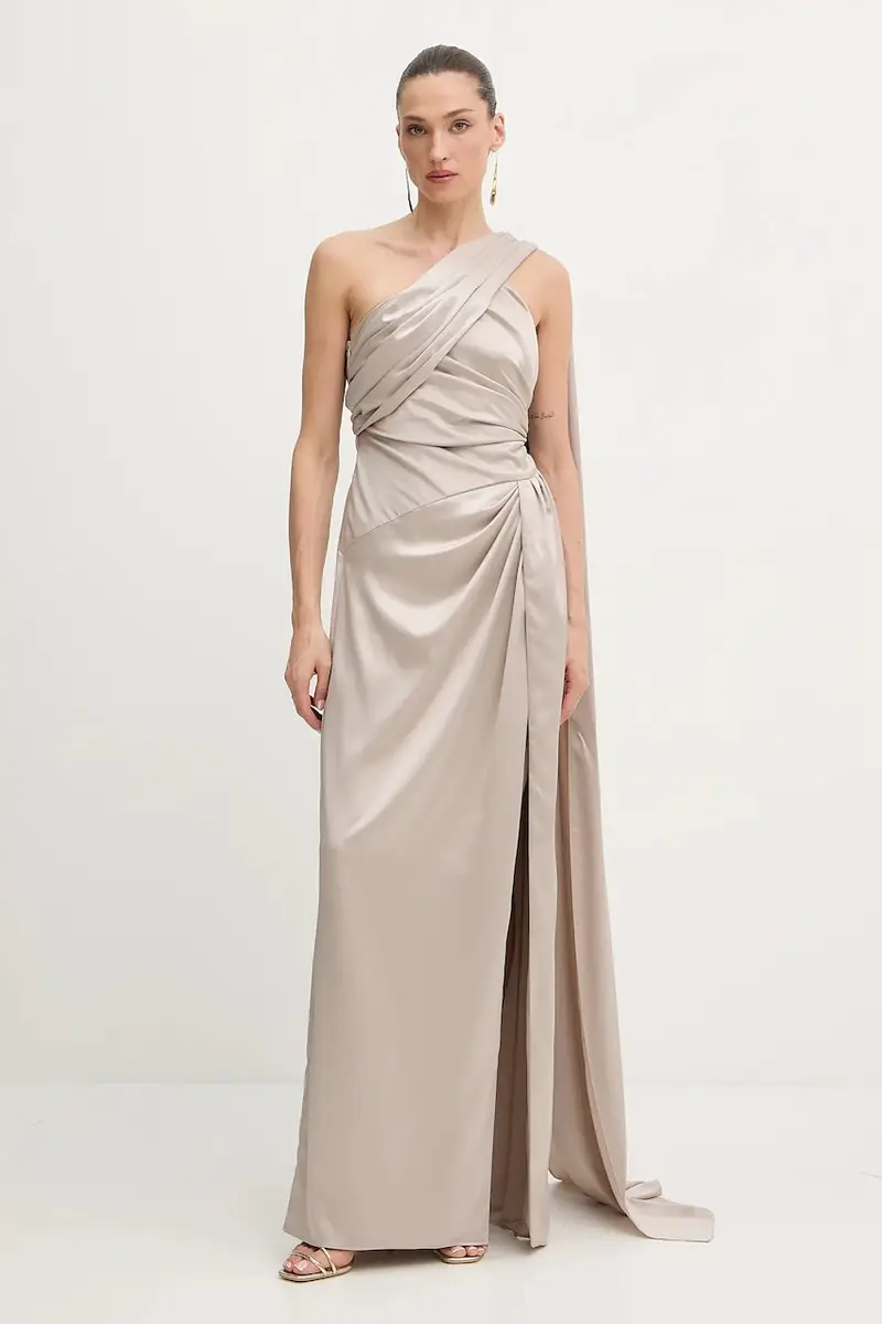 vestito ARETHA colore beige 5YGK01 7246A