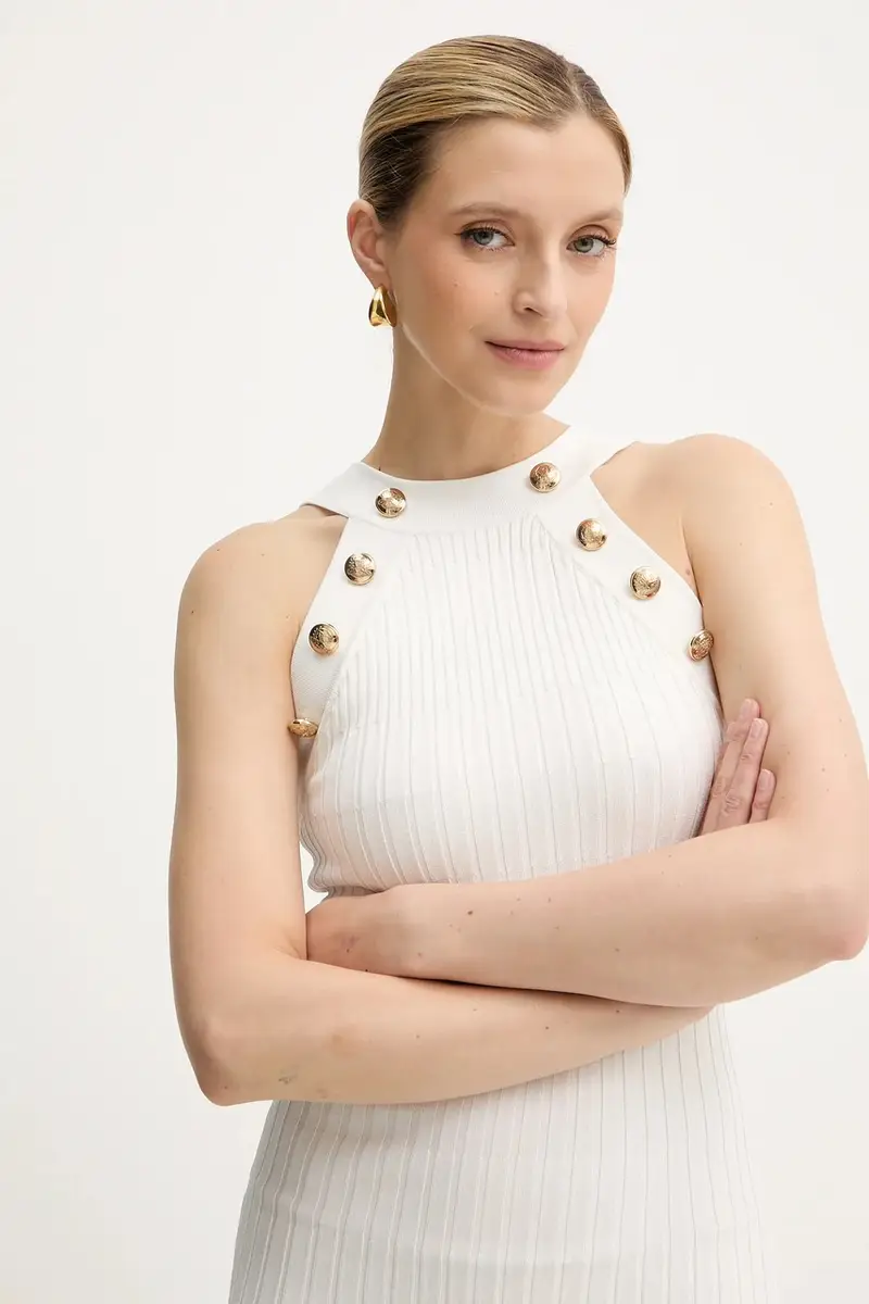 vestito JANET colore beige 5YGK61 5881Z miniatura 4