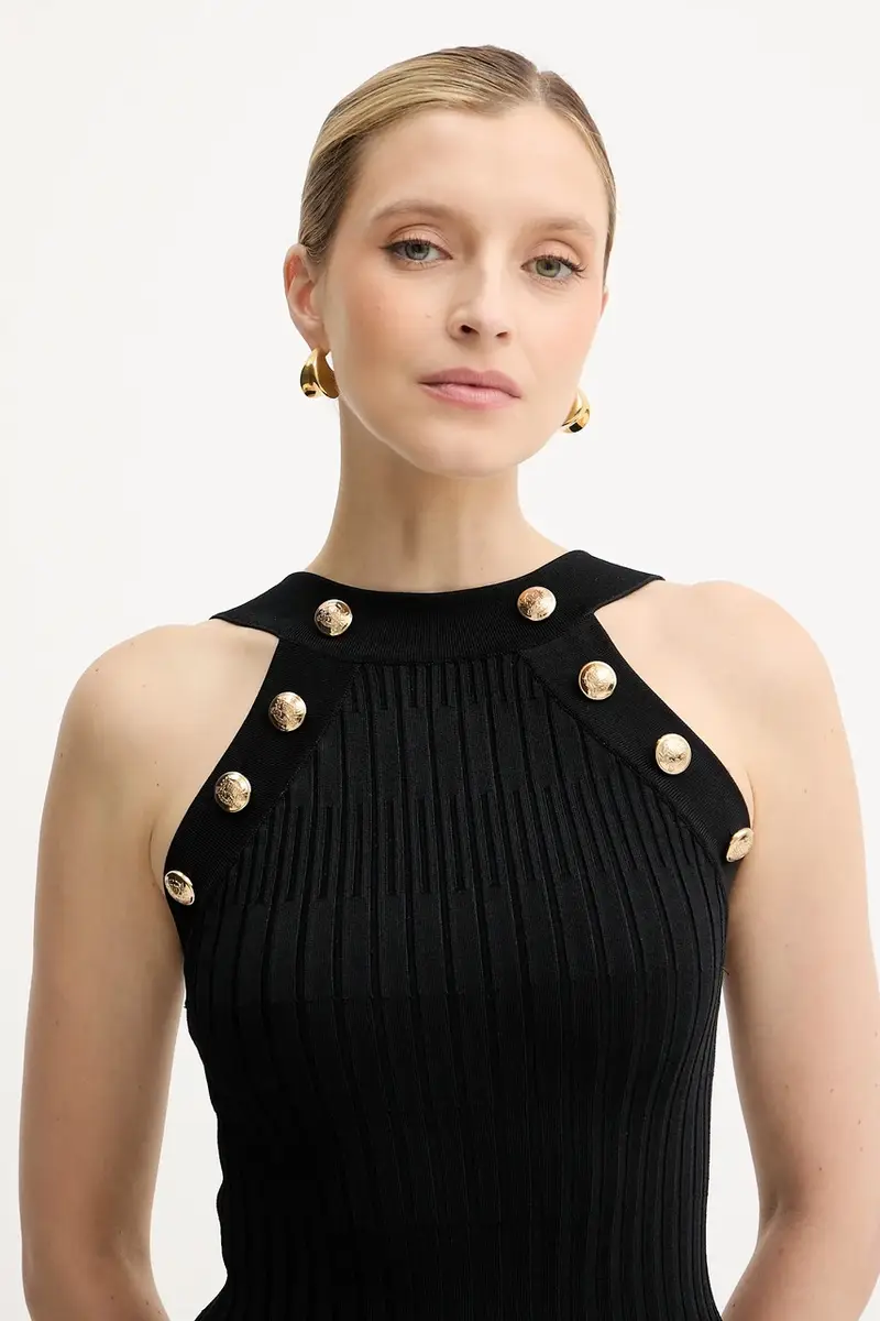 vestito JANET colore nero 5YGK61 5881Z miniatura 4