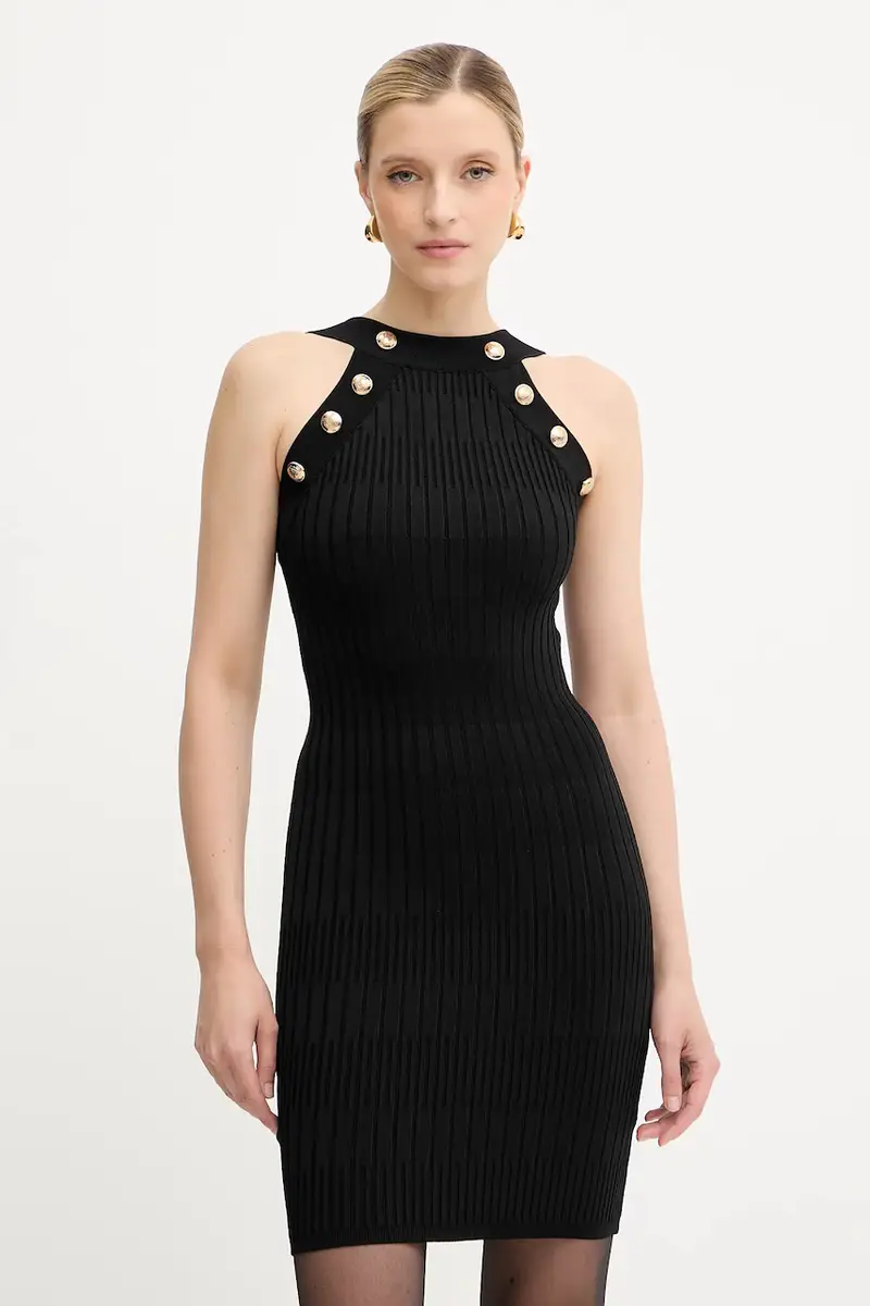 vestito JANET colore nero 5YGK61 5881Z